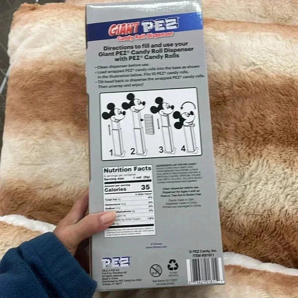 Disney 100 giant pezz candy roll dispenser - Picture 6 of 7